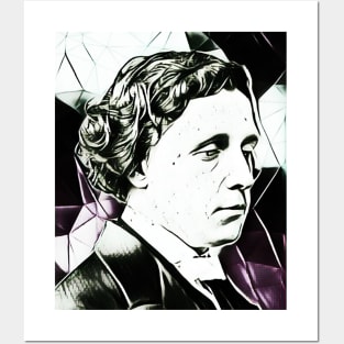 Lewis Carroll Black and White Portrait | Lewis Carroll Artwork 5 Posters and Art